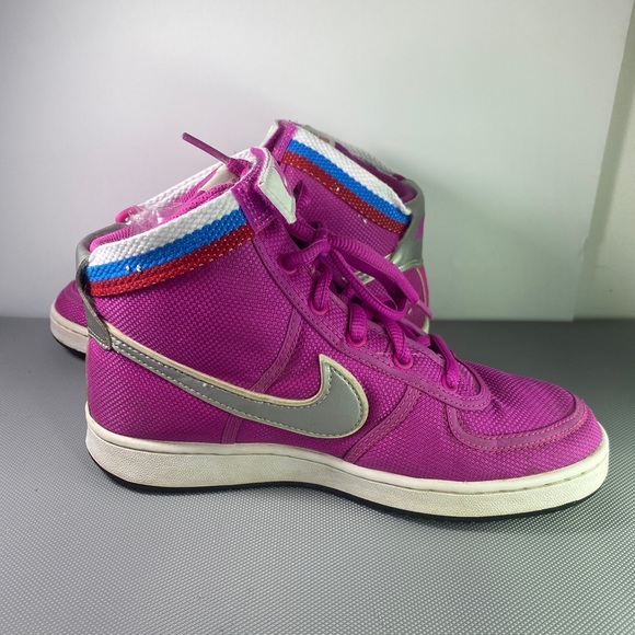 Nike Vandal High Supreme (GS) Girls Kids Size 4Y AH5253-500 Purple Pink Fuchsia - Picture 3 of 6